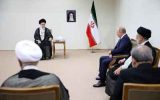 دیدار رئیس‌جمهور روسیه با رهبر انقلاب