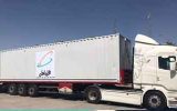 پنج کانتینر اتاق خنک همراه اول راهی نقاط مرزی با کشور عراق شد
