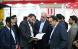 بازدید مدیرعامل بانک مسکن از نمایشگاه صنعت ساختمان تهران بازدید مدیرعامل بانک مسکن از نمایشگاه صنعت ساختمان تهران