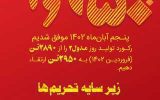 رکورد روزانه مدول ۲ بخش احیا شکسته شد رکورد روزانه مدول ۲ بخش احیا شکسته شد