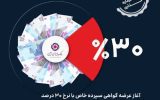 آغاز عرضه گواهی سپرده خاص با نرخ ۳۰ درصد در تمامی شعب بانک ایران زمین آغاز عرضه گواهی سپرده خاص با نرخ ۳۰ درصد در تمامی شعب بانک ایران زمین