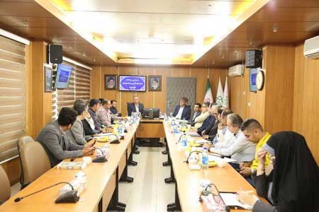 جلسه بررسی و جانمایی موقعیت احداث تصفیه خانه در منطقه ۲۱ جلسه بررسی و جانمایی موقعیت احداث تصفیه خانه در منطقه ۲۱