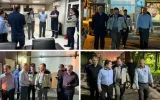 بازدید شبانه مدیرعامل پتروشیمی فارابی از مجتمع