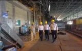 بازدید مدیرعامل شرکت فولاد آلیاژی ایران از اولین ریختهگری شمش ۸تنی بازدید مدیرعامل شرکت فولاد آلیاژی ایران از اولین ریختهگری شمش ۸تنی