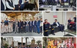 حضور مدیرعامل محترم و جمعی از مدیران در لحظه اول تحویل سال در جمع پرسنل در مجتمع پتروشیمی فارابی