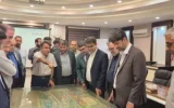 بازدید مدیران شرکت مادر تخصصی شهرهای جدید از منطقه ویژه اقتصادی لامرد