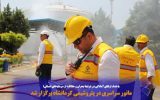 مانور سراسری در پتروشیمی کرمانشاه برگزار شد
