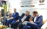 بازدید مدیرعامل شرکت صبا فولاد خلیج فارس از هفدهمین نمایشگاه صنعت مالی