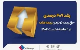 رشد ۴۰۹ درصدی حقبیمه تولیدی بیمه ملت در ۲ ماهه نخست ۱۴۰۴ رشد ۴۰۹ درصدی حقبیمه تولیدی بیمه ملت در ۲ ماهه نخست ۱۴۰۴