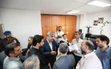 بازدید مدیرعامل تامین اجتماعی از وضعیت ارائه خدمات به مردم