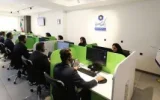 بازدید مدیر عامل بانک سینا از مرکز ارتباط با مشتریان و واحد‌های مستقر در ساختمان میر عماد