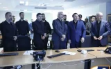 بازدید وزیر اقتصاد از مجموعه بانک سپه / قدردانی دکتر مدنیزاده از مدیران و کارکنان این بانک بازدید وزیر اقتصاد از مجموعه بانک سپه / قدردانی دکتر مدنیزاده از مدیران و کارکنان این بانک