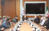 مراسم معارفه دکتر سمیع، معاونت طرح و برنامه موسسه اعتباری ملل برگزار شد