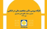 برگزاری کارگاه آموزشی «بررسی تأثیر مفاهیم مالی در بیمه‌های اتکایی»