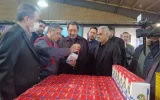 بازدید میدانی وزیر صمت از خطوط تولید/ کارگران برای افزایش ظرفیت تولید در تلاش هستند
