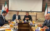 در نشست مشترک دکتر جباری و رئیس کل بیمه مرکزی صورت گرفت؛ تقدیر بیمه مرکزی از مدیریت جهادی مدیرعامل بیمه ایران در ایام جنگ دوازده روزه و جنگ رمضان در نشست مشترک دکتر جباری و رئیس کل بیمه مرکزی صورت گرفت؛ تقدیر بیمه مرکزی از مدیریت جهادی مدیرعامل بیمه ایران در ایام جنگ دوازده روزه و جنگ رمضان