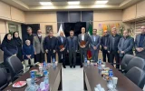 برگزاری آیین تکریم و معارفه مدیر شعبه تجارت بیمه ایران