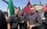حضور دکتر علی جباری، مدیران و کارکنان بیمه ایران در مراسم تشییع امام شهید حضور دکتر علی جباری، مدیران و کارکنان بیمه ایران در مراسم تشییع امام شهید