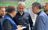 در بازدید میدانی دکتر علی مدنی زاده از میز خدمت بیمه ایران صورت گرفت؛ خداقوت وزیر اقتصاد به خادمان بیمه ایران در کربلای معلی در بازدید میدانی دکتر علی مدنی زاده از میز خدمت بیمه ایران صورت گرفت؛ خداقوت وزیر اقتصاد به خادمان بیمه ایران در کربلای معلی