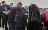 توزیع هزار بسته نوشت افزار میان دانشآموزان نیازمند با حمایت شرکت نفت سپاهان توزیع هزار بسته نوشت افزار میان دانشآموزان نیازمند با حمایت شرکت نفت سپاهان