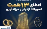 بانک تجارت حامی شکوفایی خانوادههای ایرانی؛ حمایت ۱۳ همتی بانک تجارت از جوانان با اعطای تسهیلات ازدواج و فرزندآوری بانک تجارت حامی شکوفایی خانوادههای ایرانی؛ حمایت ۱۳ همتی بانک تجارت از جوانان با اعطای تسهیلات ازدواج و فرزندآوری